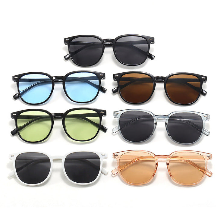 Ladies fashionable sunglasses with transparent frame and elegant design Kalsten