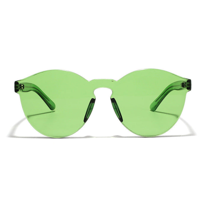Women's stylish round sunglasses with innovative frame Wide Kalsten
