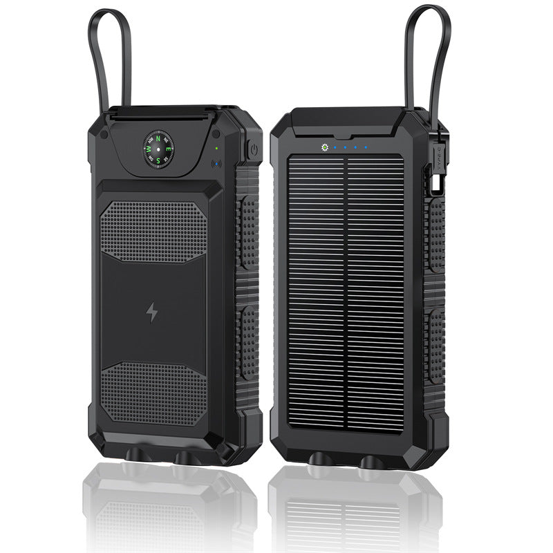 Waterproof Solar Power Bank with Built-in Compass Kalsten