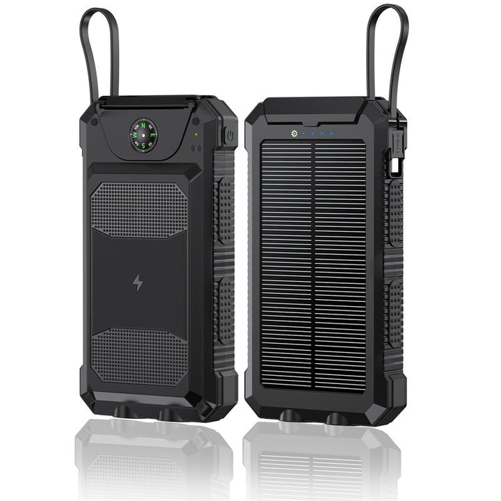 Waterproof Solar Power Bank with Built-in Compass Kalsten