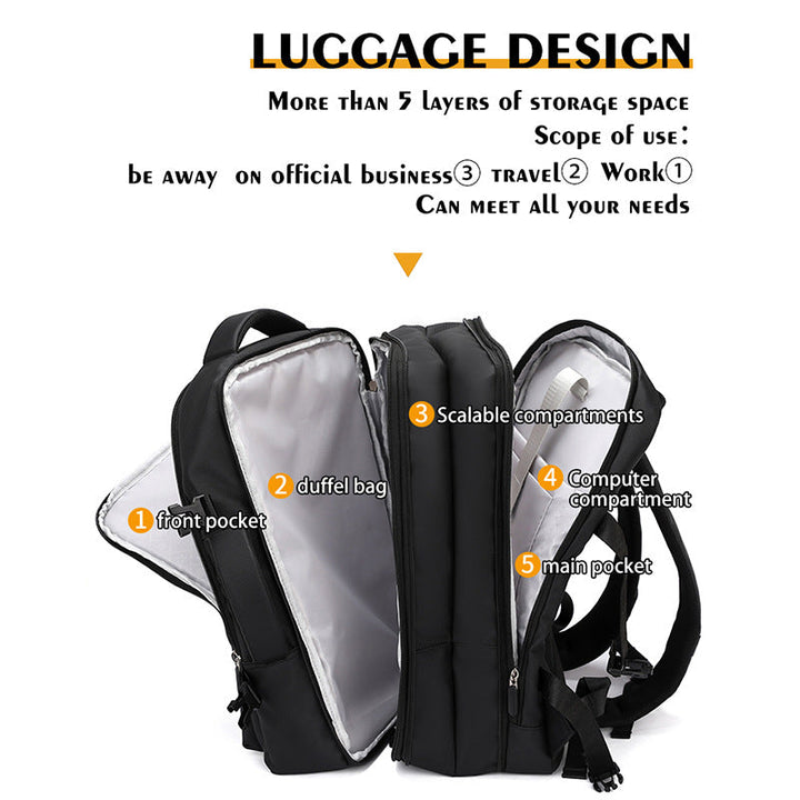 Modern backpack with high-quality organization Kalsten