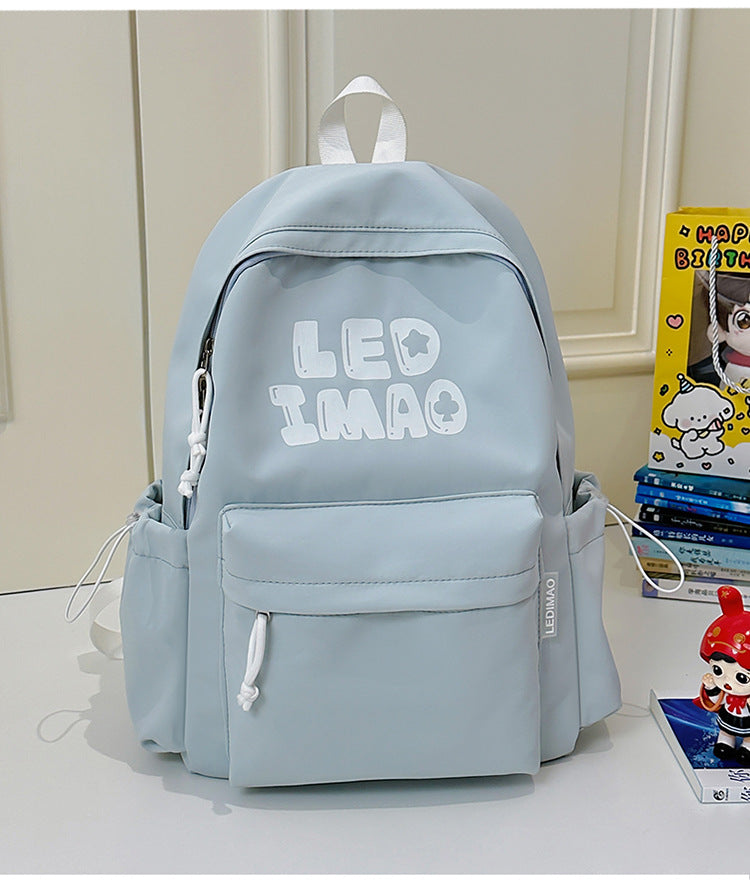 Casual Graphic Design School Backpack