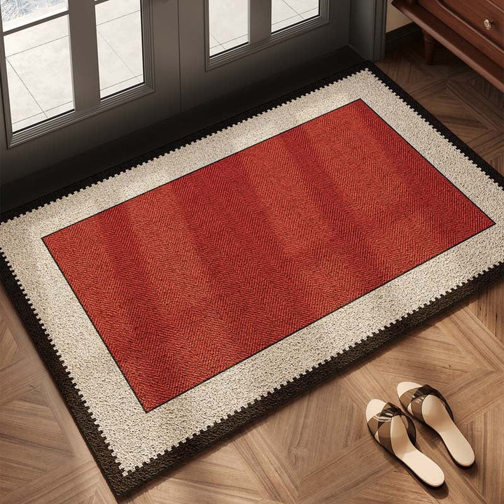 Checkerboard Pattern Welcome Mat Kalsten