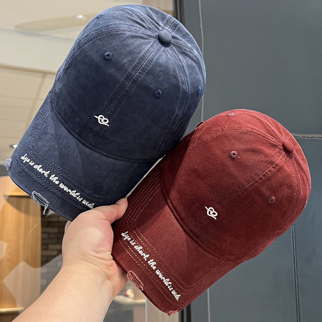 Women's Distressed Vintage Style Baseball Cap Kalsten