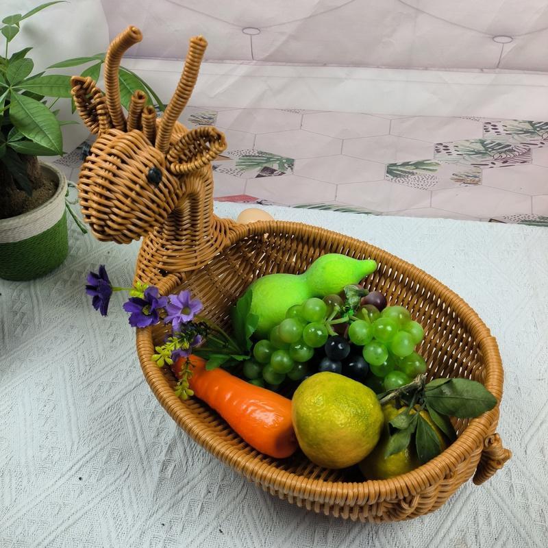 Handcrafted Food and Decor Basket Kalsten