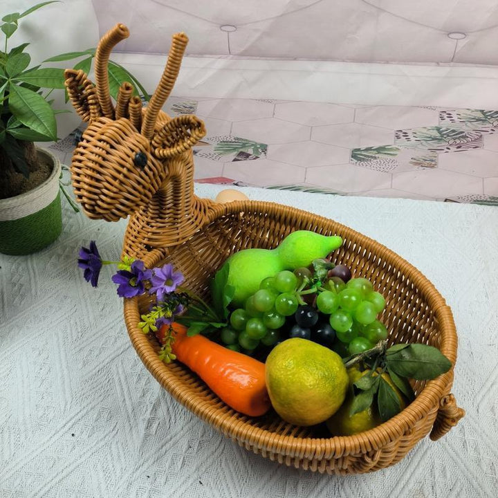 Handcrafted Food and Decor Basket Kalsten