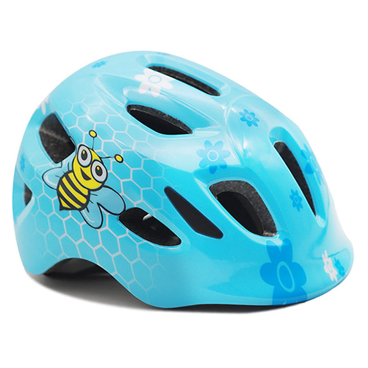 Kids Bicycle Helmet with Colorful Bee Design Kalsten