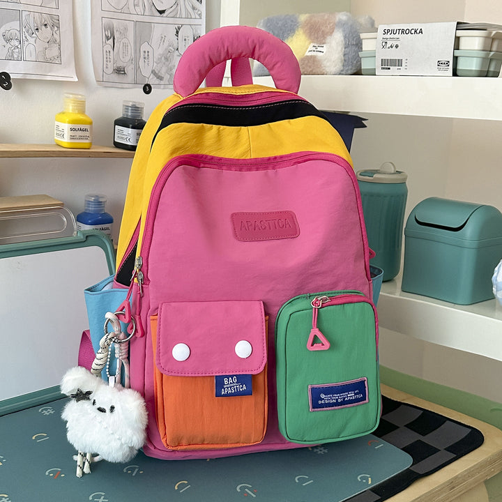 Fun and Functional Multi-Pocket School Backpack