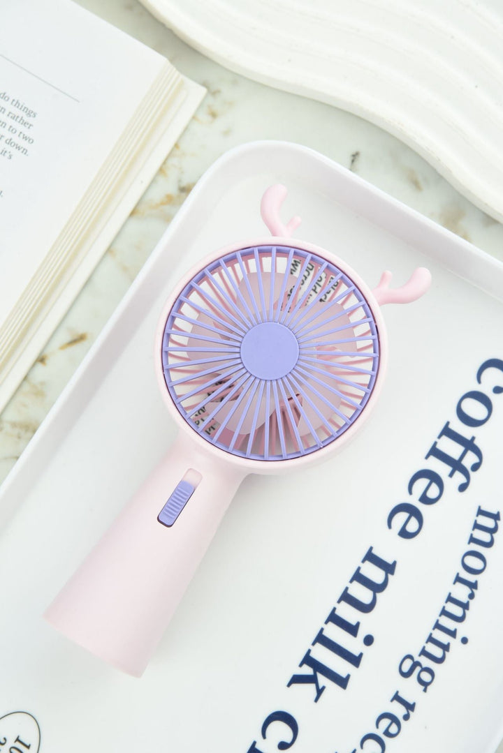 Portable Handheld Cooling Fan with Unique Antler Design Kalsten