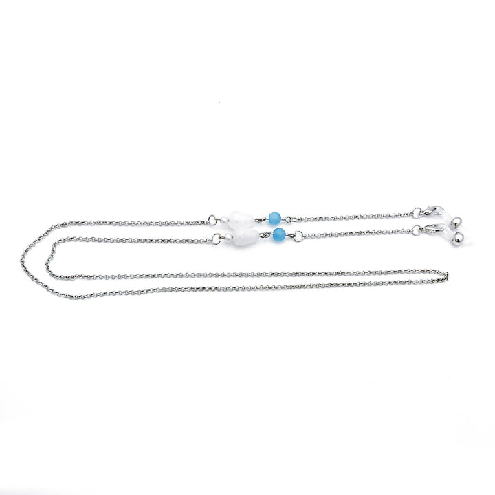 Fashionable necklace with elegant stone pendants Kalsten
