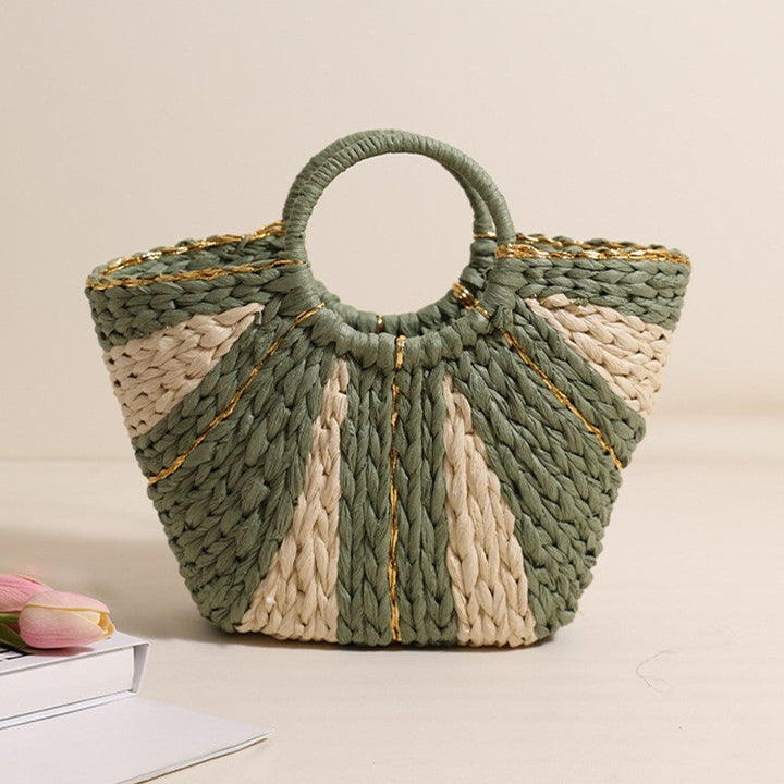 Handcrafted basket bag with innovative design Kalsten