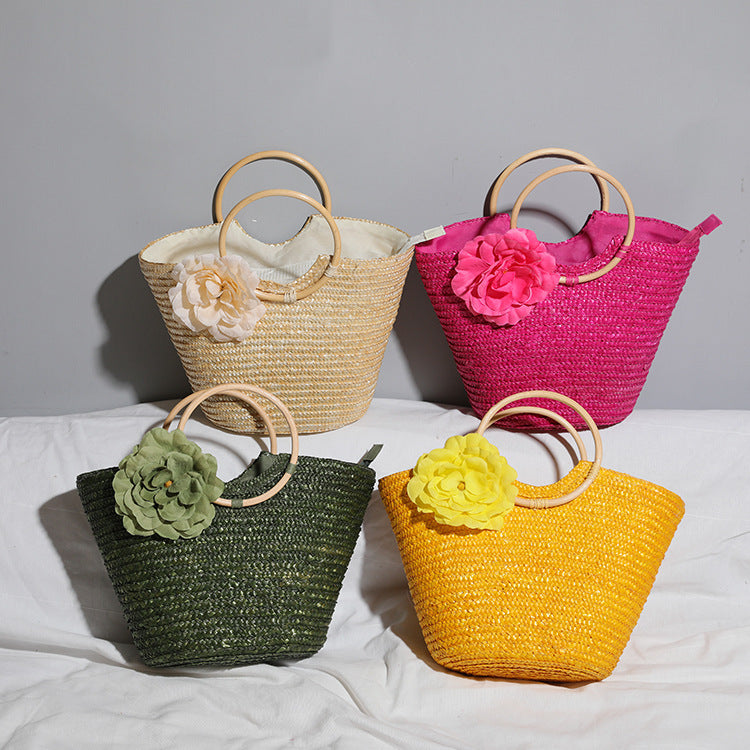 Handbag with Floral Accents Kalsten