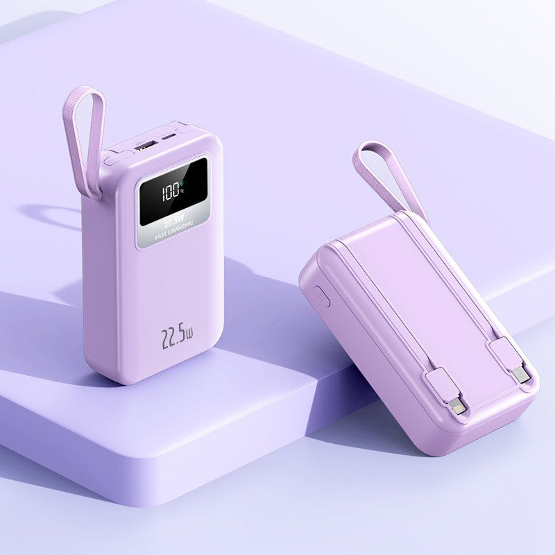 Portable power bank with intelligent fast charging function and LED display Kalsten