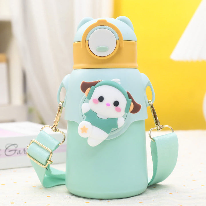 Ladies Child-Friendly Drinking Bottle with Animal-Friendly Design Kalsten
