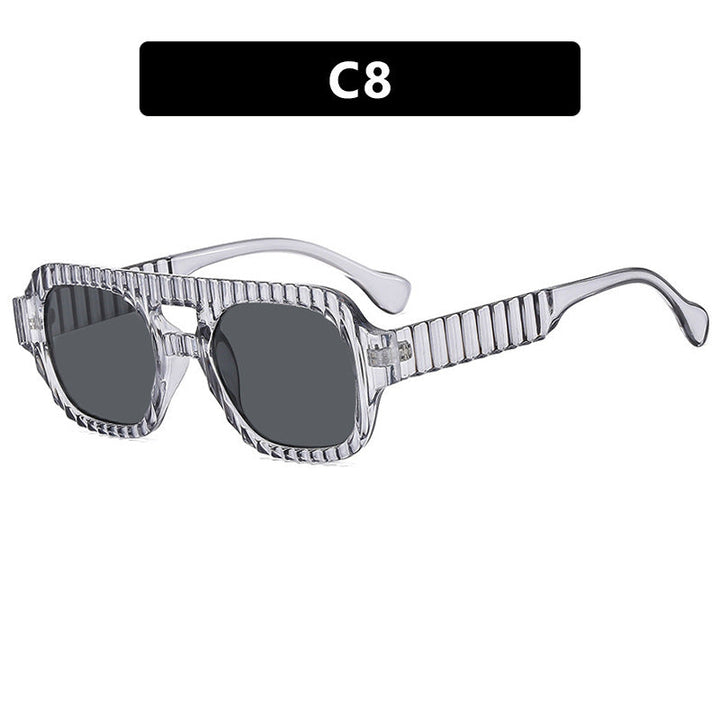 Women's geometric sunglasses with sophisticated structural design Kalsten