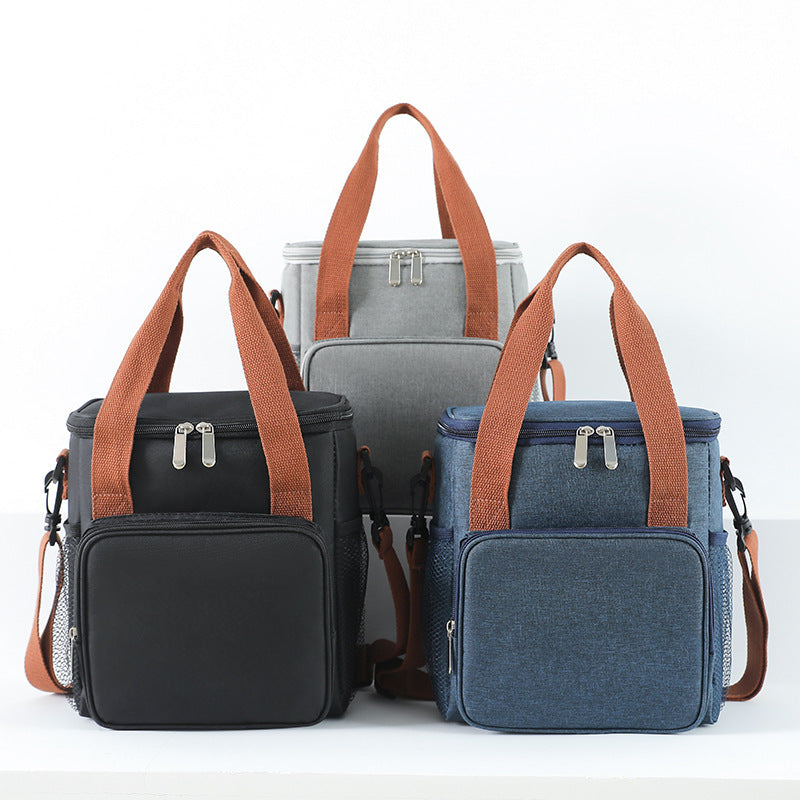 Women's cooler bag with insulated interior and additional compartment Kalsten