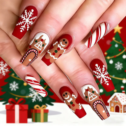 Halloween Nail Art Set with Creative Designs and Sparkling Details Acalora