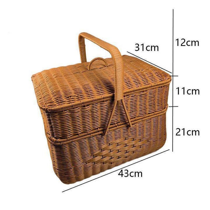 Handwoven Decorative Storage Basket Kalsten