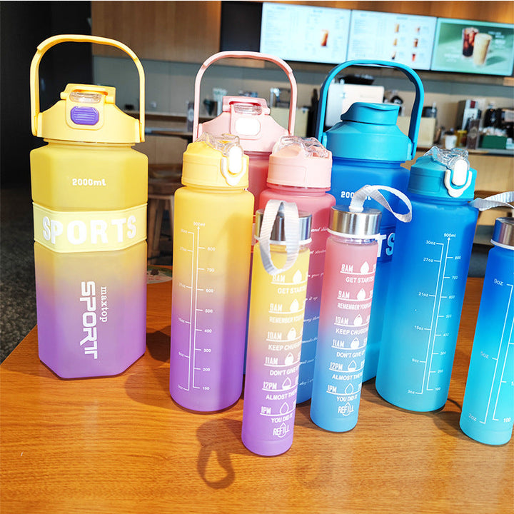 Women's Sports Water Bottle with Motivational Scales Kalsten