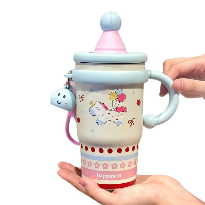 Women's playful drinking cups with integrated silicone lid Kalsten