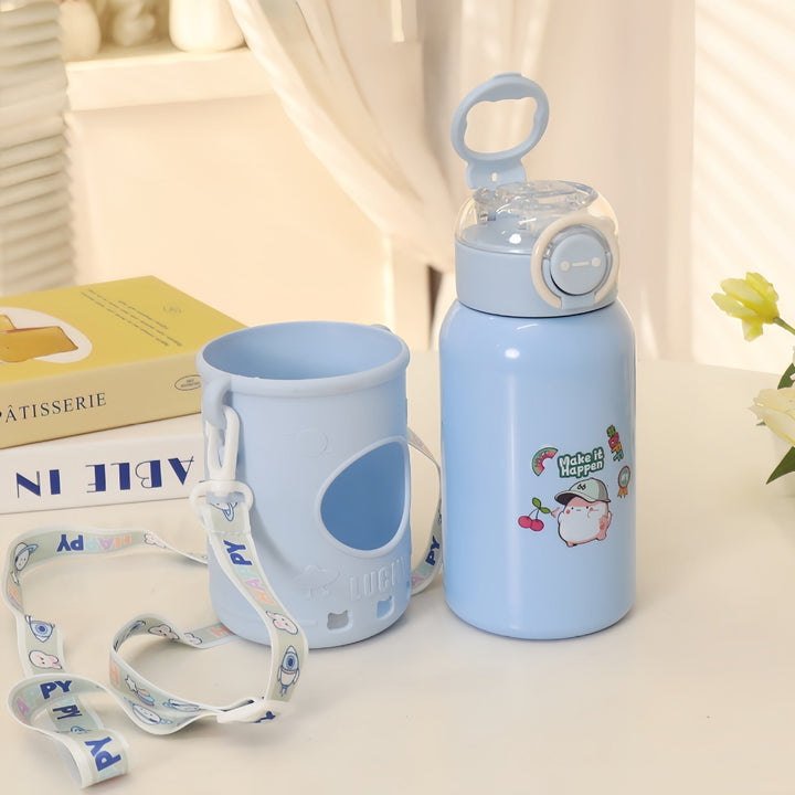Women Insulated Bottle with Integrated Drinking Mechanism Kalsten