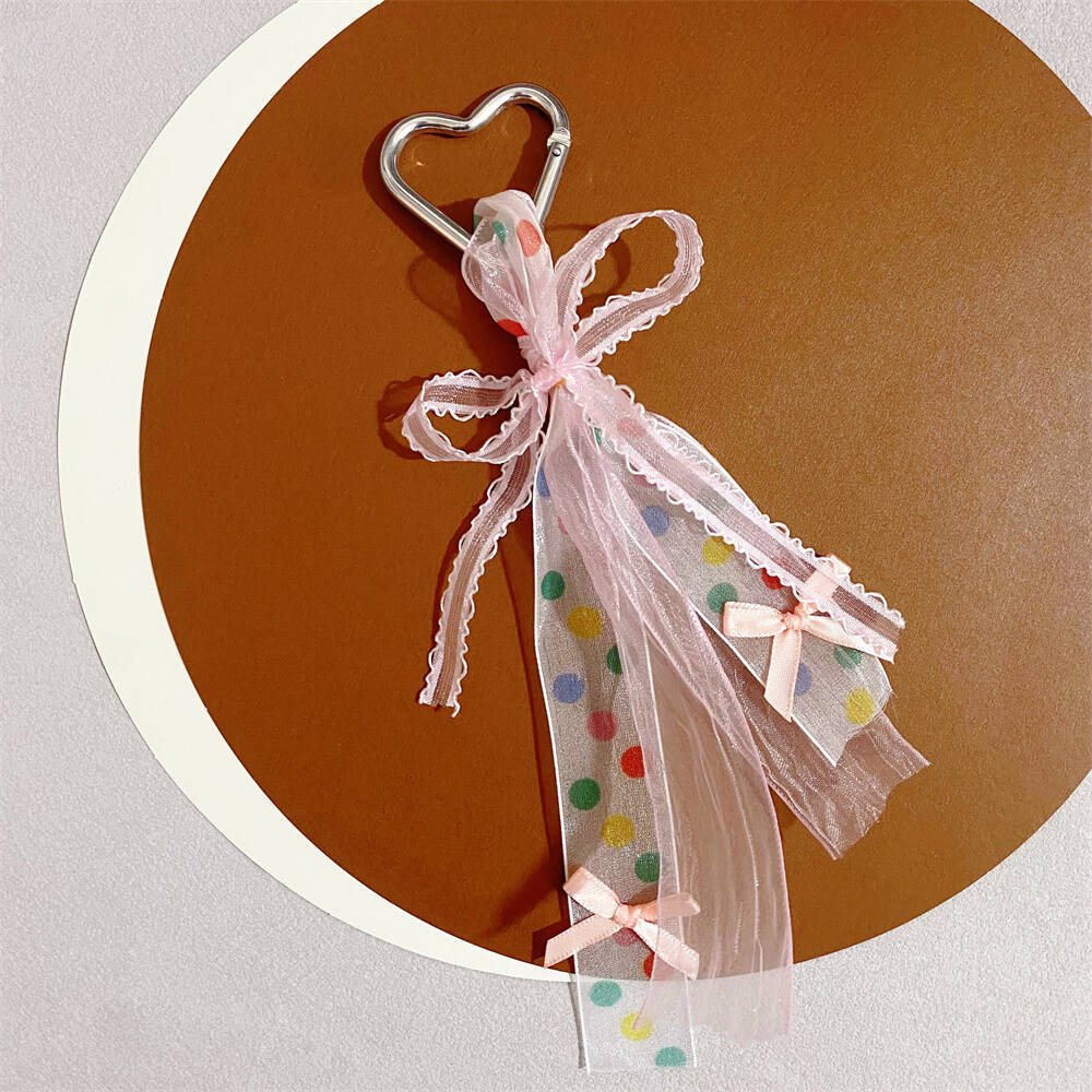 Decorative Heart-Shaped Keychain kalsten