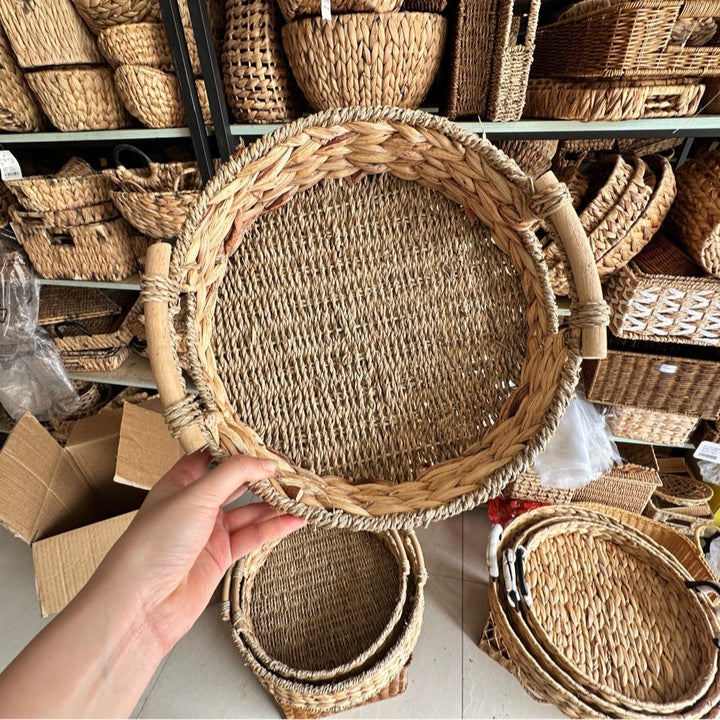 Nesting Woven Storage Baskets Kalsten