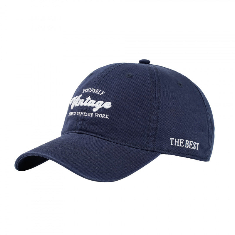 Women's Vintage-Inspired Embroidered Baseball Cap Kalsten