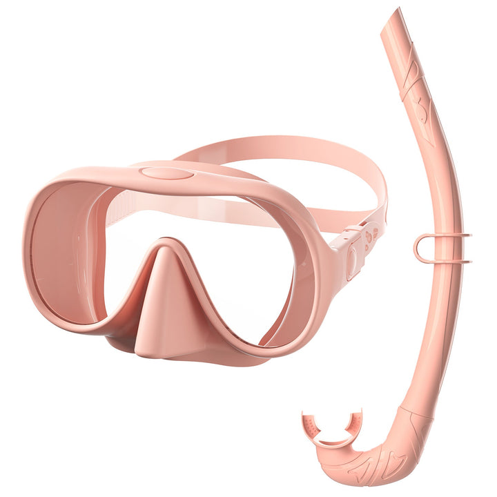 Swimming mask with flexible breathing tube Kalsten