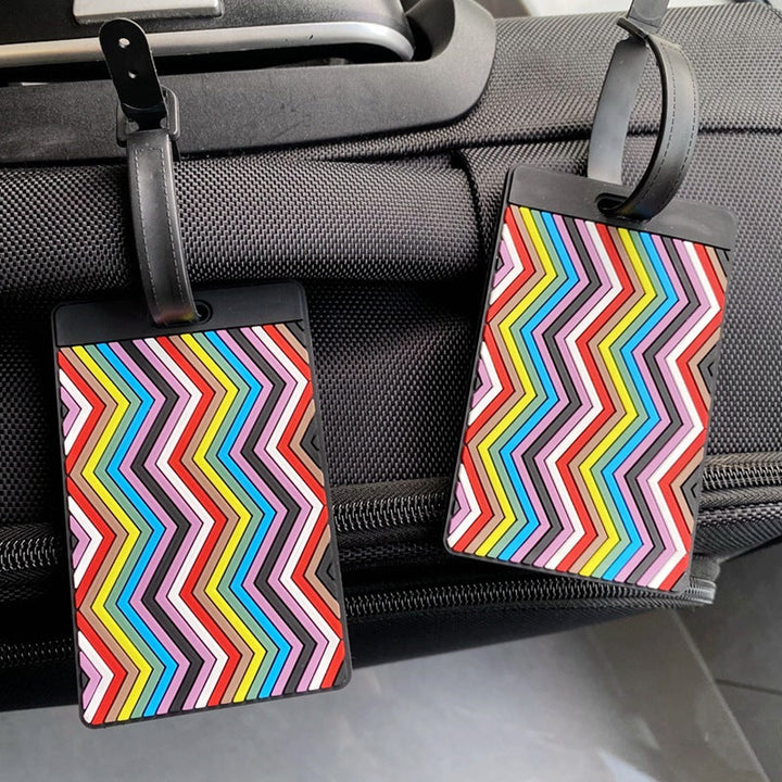 Vibrant Patterned Luggage Tag Kalsten