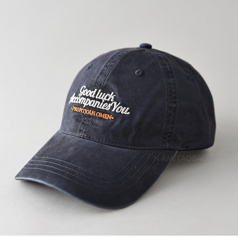 Men's Embroidered Cotton Baseball Cap Kalsten