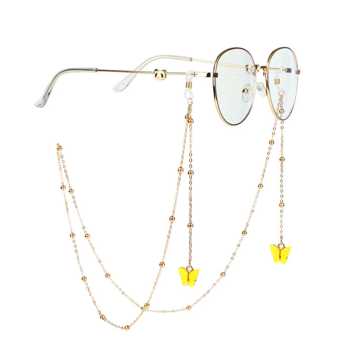 Fashionable sunglasses chains with butterfly pendants Kalsten