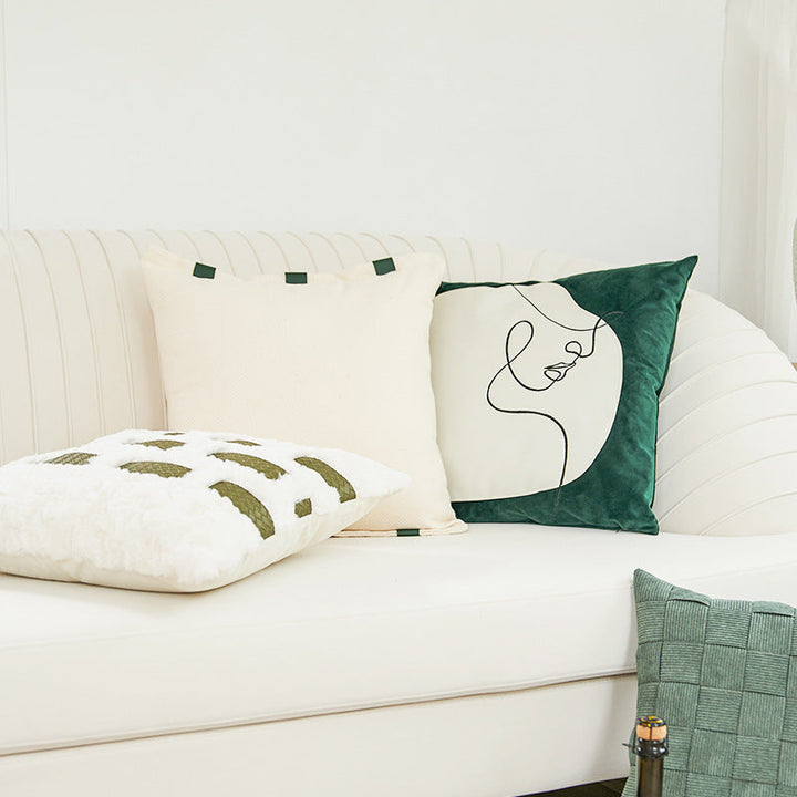 Women Decorative Pillowcase with modern minimalism and unique art design Kalsten