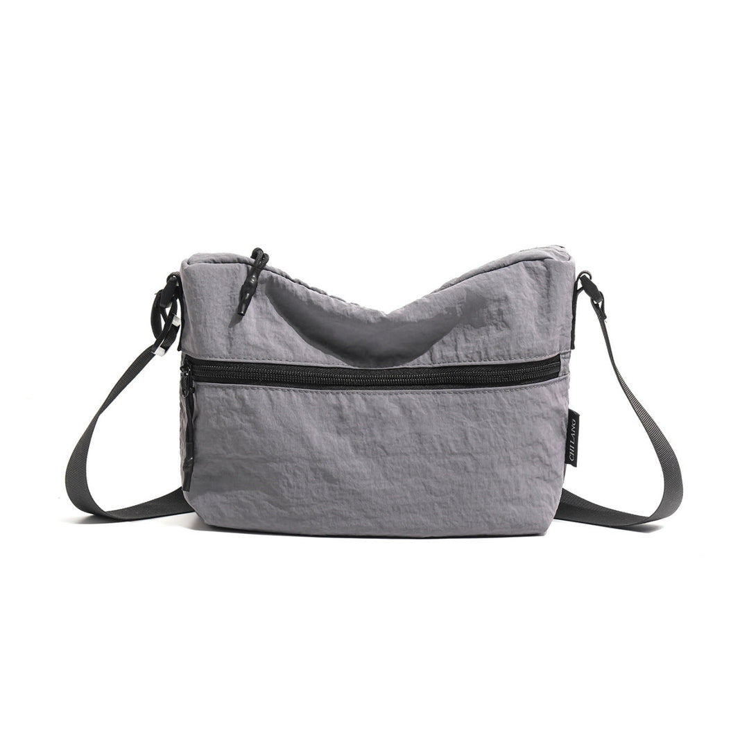 Compact Crossbody Bag with Multiple Zippered Pockets Kalsten