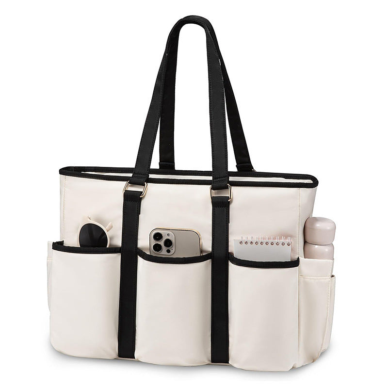 Organizer Handbag with Practical Exterior Pockets Kalsten