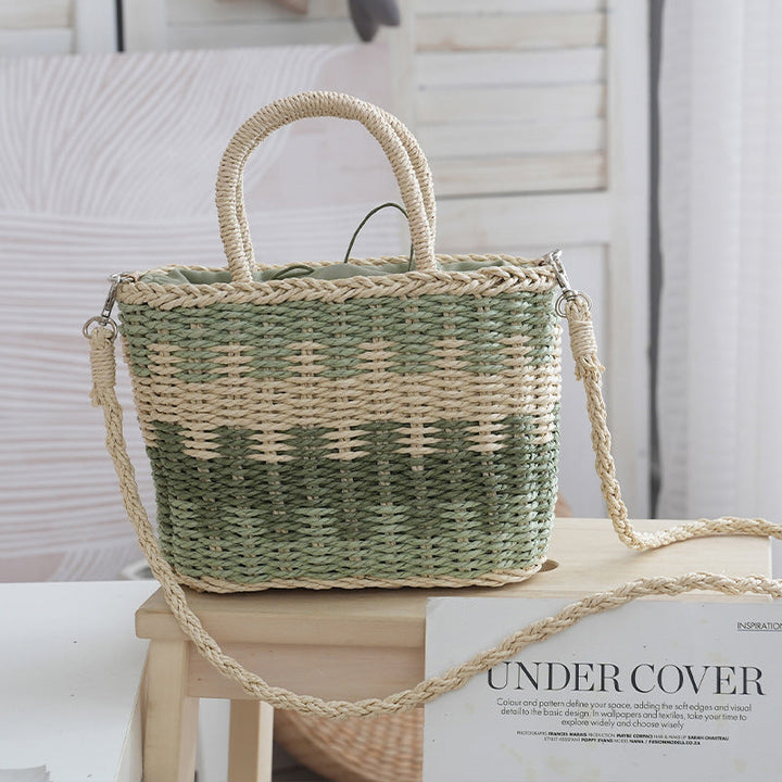 Basket bag with removable inner pocket Kalsten