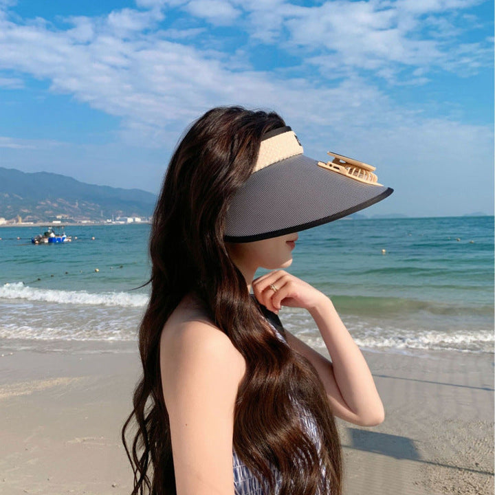 Adjustable sun visor with UV protection and padded headband Kalsten