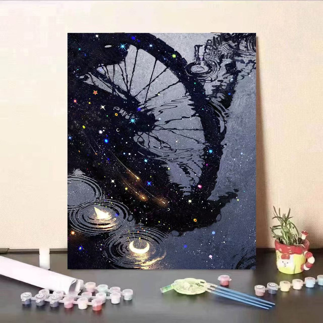 DIY Starry Night Paint by Numbers Kit Kalsten