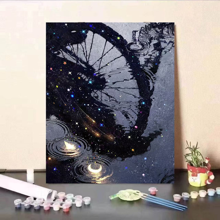DIY Starry Night Paint by Numbers Kit Kalsten