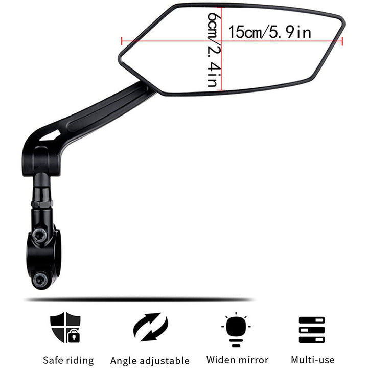 Adjustable Universal Bicycle Side Mirror Kalsten
