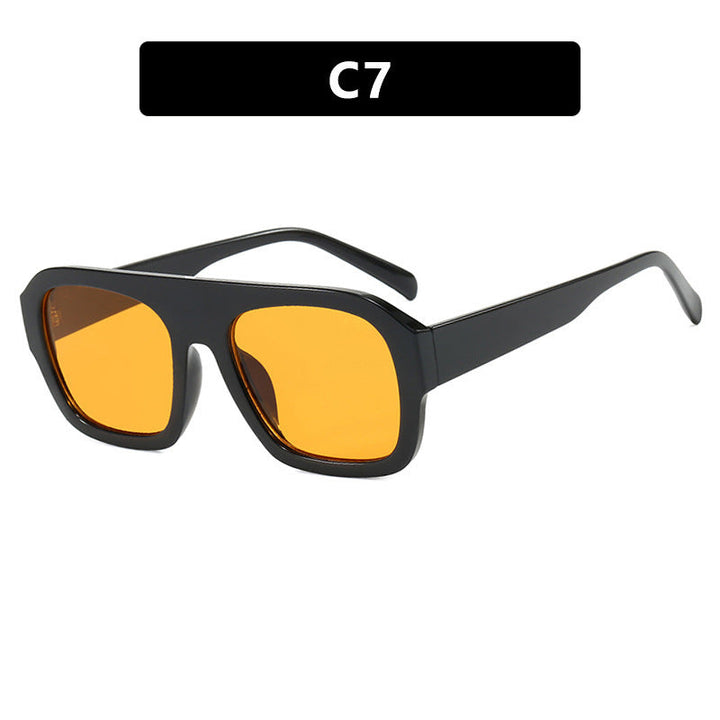 Women's oversized sunglasses with distinctive rectangular frame Kalsten