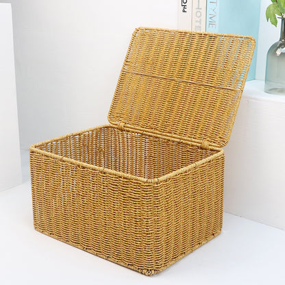 Rectangular Woven Storage Box Acalora