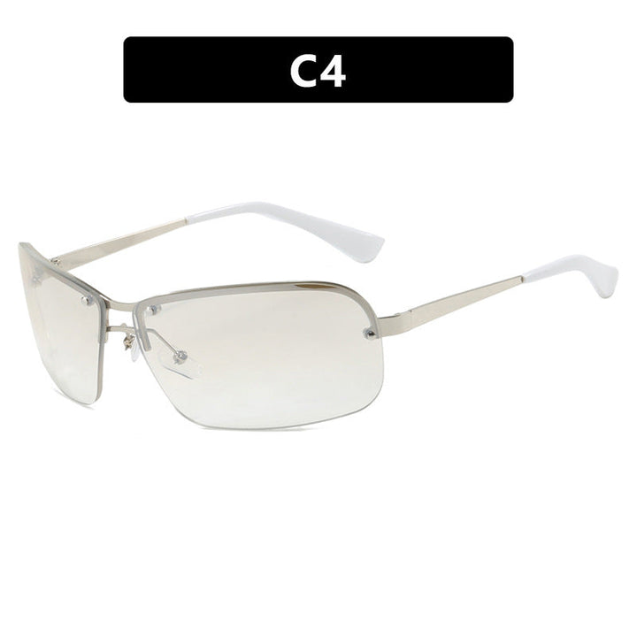 Ladies sunglasses with large, elegant lenses and a modern metal frame Kalsten