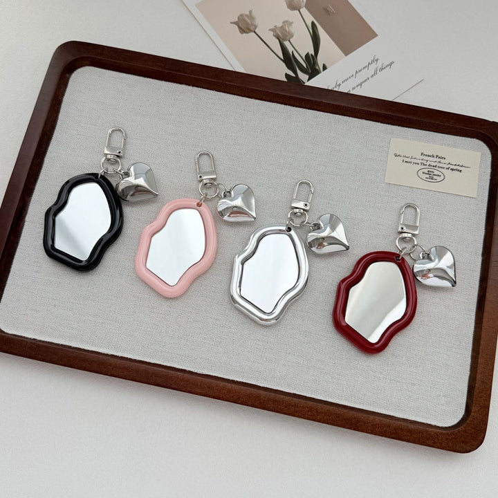 Creative Mirrored Keychain Kalsten