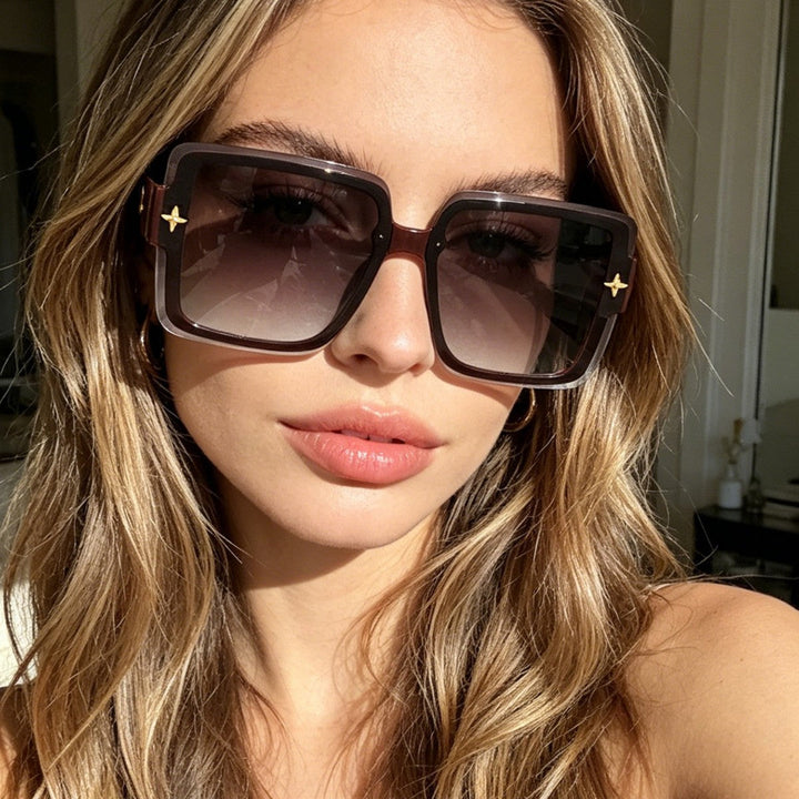 Women's fashionable square sunglasses with elegant frame Kalsten