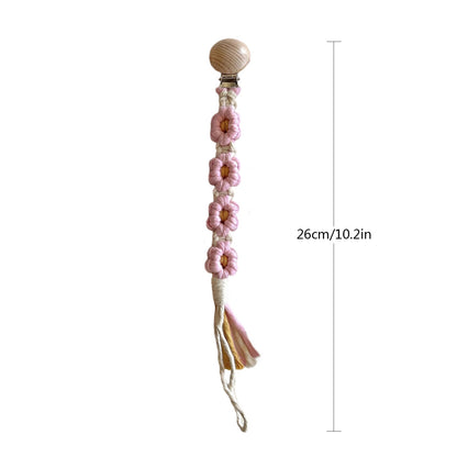 Decorative Floral Eyewear Chain Acalora