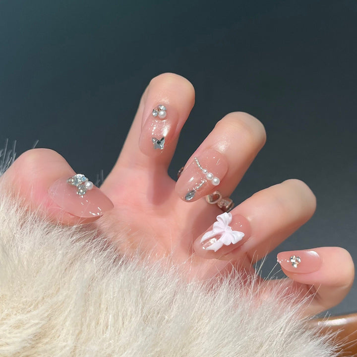 Decorative Rhinestone Nail Art Extensions Kalsten
