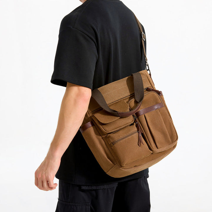 WoMulti-Pocket Utility Tote Bag Kalsten