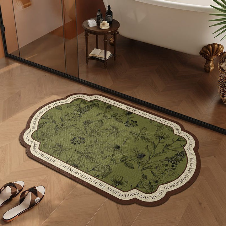 Decorative Bath Mat Kalsten