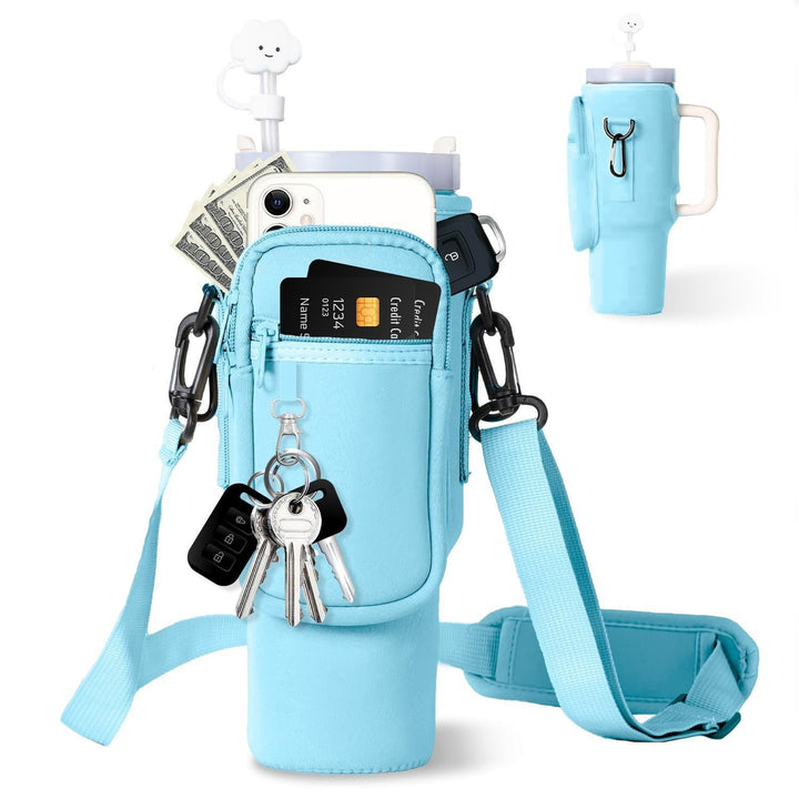 Ladies Multifunctional Phone Bag with Drink Holder Kalsten